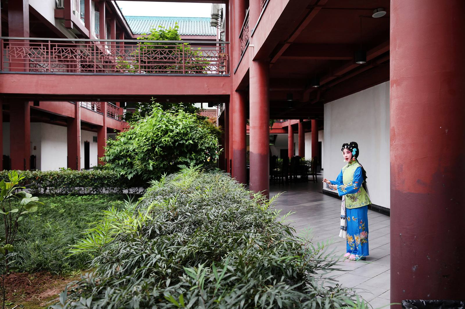 重庆市川剧院小演员(诸涵卿)