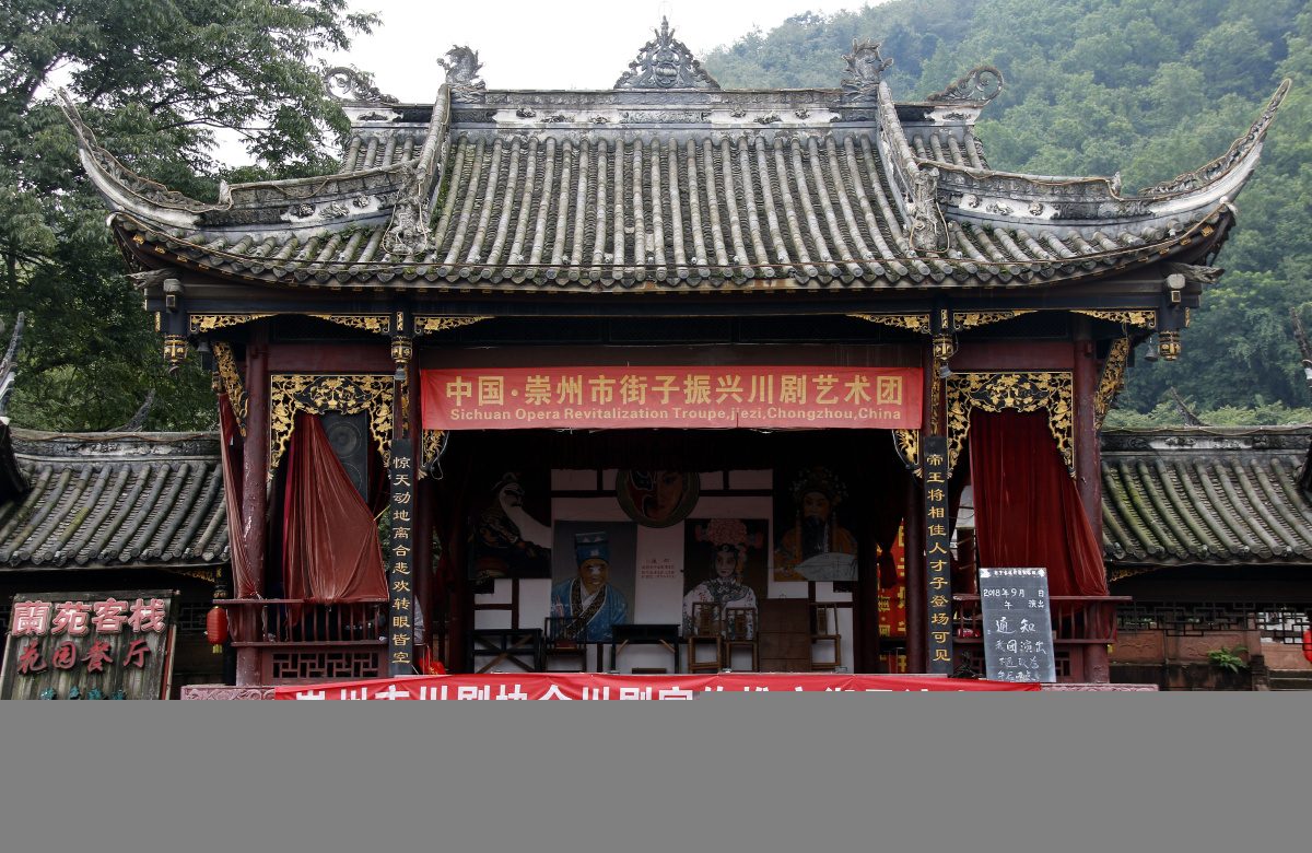 川西古戏台（图虫摄影）